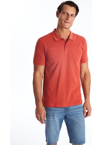 Classic Polo Yaka Kısa Kollu Pike Erkek Tişört