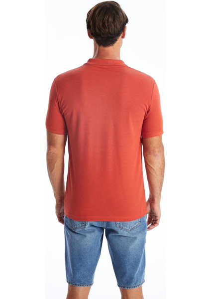 Classic Polo Yaka Kısa Kollu Pike Erkek Tişört