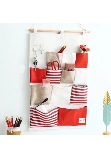 32 Cepler Miny Asılı Çeşitli Eşyalar Paket Çanta Dolap Giysileri Düzenleme Çantası Baskılı Kozmetik Oyuncaklar Organizatör Ev Için Yerden Tasarruflu Askı Çantası (Yurt Dışından) fiyatları