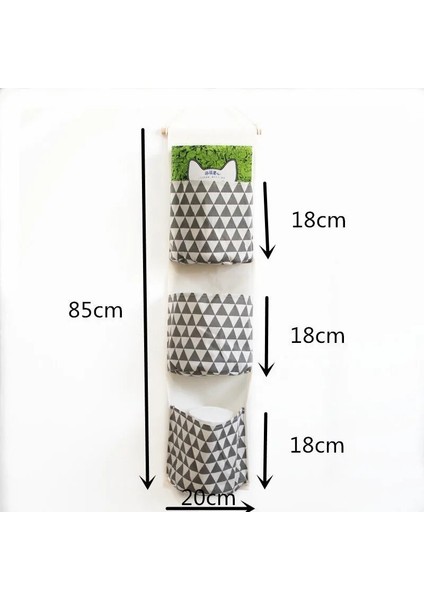 32 Cepler Miny Asılı Çeşitli Eşyalar Paket Çanta Dolap Giysileri Düzenleme Çantası Baskılı Kozmetik Oyuncaklar Organizatör Ev Için Yerden Tasarruflu Askı Çantası (Yurt Dışından) fırsatları