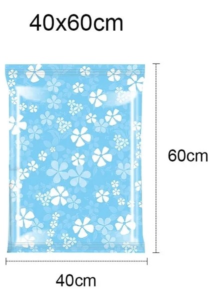 40X60CM Çanta 2 Parça Kalınlaşmış Vakum Saklama Torbası Katlanabilir Elbise Organizatör Yeniden Kullanılabilir Sıkıştırılmış Çanta Space Saver Giyim Mühür Paketi Ev Seyahat Için (Yurt Dışından)