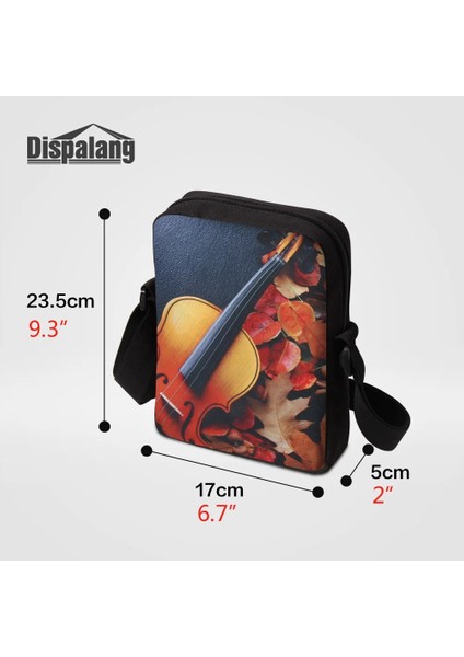 BAG33 23X17X5CM Dispalang Kadın Rahat Iş Messenger Çanta Evren Uzay Galaxy Baskı Seyahat Için Crossbody Omuz Çantaları Erkek Seyahat Flap (Yurt Dışından)