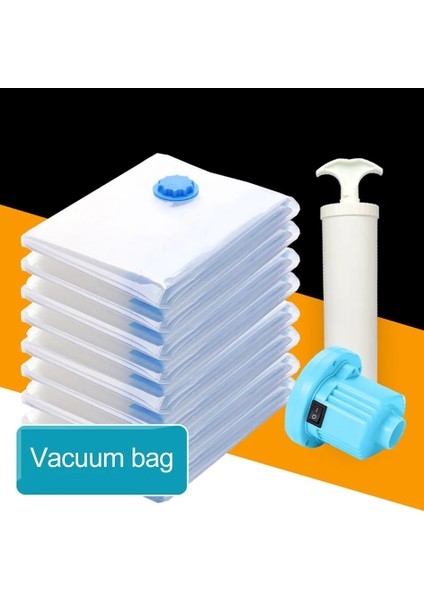 50X70CM Şeffaf Vakum Torbaları Elbise Dolabı Saklama Yorgan Battaniye Yastıklar Toz Geçirmez Space Saver Yeniden Kullanılabilir Seyahat Sıkıştırma Çantası (Yurt Dışından) fiyatları