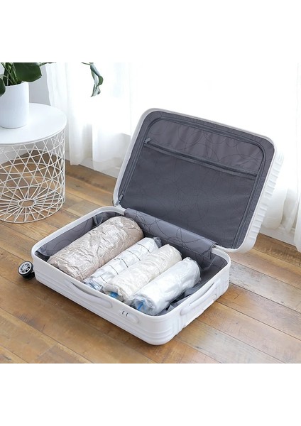 35X50CM Vakum Poşeti Giysi Saklama Çantası El Haddeleme Organizatör Şeffaf Sıkıştırma Seyahat Saklama Çantası Yerden Tasarruf Sağlayan Katlanabilir Çanta (Yurt Dışından) fırsatları