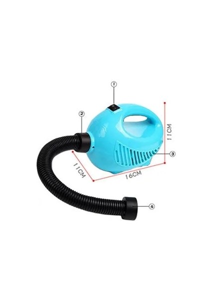 Elektrikli Hava Pompası 100X120 cm Kalınlaşmış Büyük Vakum Torbası Valfli Elbise Saklama Torbası Şeffaf Kenar Katlanır Sıkıştırma Seyahat Yerden Tasarruflu Sızdırmazlık Ba (Yurt Dışından)