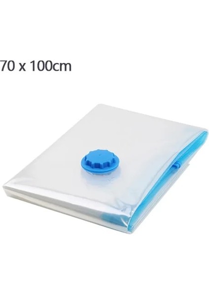 1 Adet 70X100 1/2/5/10 Adet Vakum Torbaları Giysi Saklamak Için Space Saver Vakum Saklama Çantası El Pompası ile Yorgan, Battaniye Depolama, Yatak (Yurt Dışından)