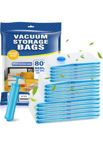 5 Adet 60X80 Vakum Saklama Torbaları, Space Saver Çanta, Vakum Paketi Saklama Çantası Elbise Battaniye Seyahat Depolama, Yeniden Kullanılabilir Çantalar Çift Fermuarlı Mühür (Yurt Dışından) fiyatları