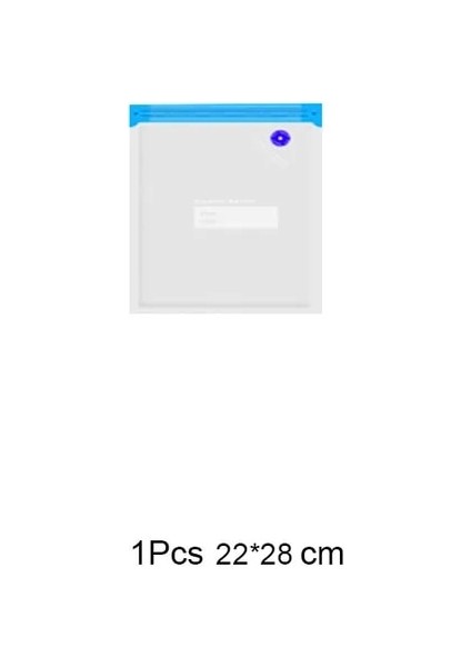 Gıda 22X28CM Çanta 1 Parça Yeni Taşınabilir Vakum Pompası Gıda Elbise Yorgan Vakum Saklama Torbası Çok Fonksiyonlu Sous Vide Mühürleyen Space Saver Sıkıştırma Packer (Yurt Dışından)