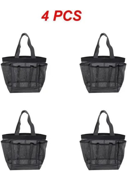 Stil B 4 Adet 1 ~ 5 Adet Taşınabilir Duş Saklama Çantası Çabuk Kuruyan Örgü Duş Çantası Örgü Duş Caddy Tote Banyolar Için Yerden Tasarruf ve Hafif (Yurt Dışından)