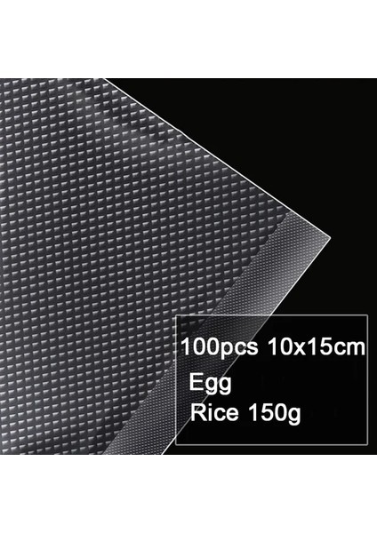 100 Adet 10X15 cm 5 Takım 100 Adet Gıda Vakumlama Makinesi Torbası Sous Vide Space Saver Depolama Ambalaj Poşetleri Taze Tutmak Organizatör Mutfak Aksesuarları Bpa Içermez (Yurt Dışından)