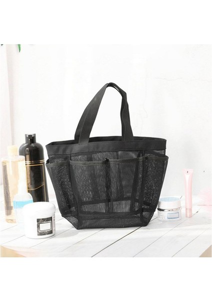 Stil A 7 Adet 1 ~ 10 Adet Taşınabilir Duş Saklama Çantası Çabuk Kuruyan Örgü Duş Çantası Örgü Duş Caddy Tote Banyolar Için Yerden Tasarruf ve Hafif (Yurt Dışından) modelleri