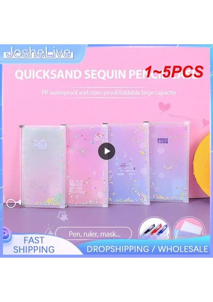 Stil D 2 Adet 1 ~ 5 Adet Karikatür Kırtasiye Çantası Snap Düğmesi Kalem Kutusu Sevimli Uzay Tavşan Yaratıcı Şeffaf Su Geçirmez Çocuk Kalem Depolama (Yurt Dışından) fırsatları