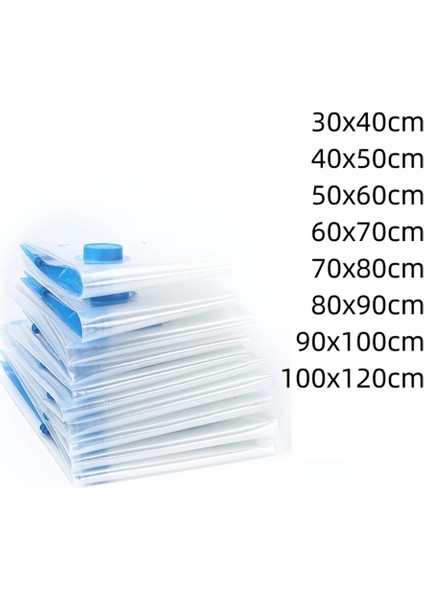 40X50 cm 1 Adet Vakum Saklama Torbaları Yatak Yastıklar Havlu Elbise Depolama Alanı Tasarrufu Seyahat Saklama Çantası Dolap Vakum Torbası Paketi (Yurt Dışından) modelleri