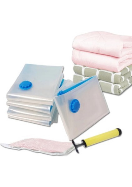 70X100 cm 1 Adet Vakum Saklama Torbaları Giysi Yorgan Seyahat Ev Düzenleyici Tasarruf Dolap Uzay Vakum Mühür Sıkıştırma Çantası (Yurt Dışından)