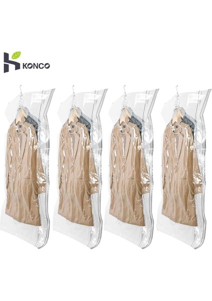 5 Adet 67X90 cm 5 Adet Asılı Vakumlu Saklama Torbaları Giysiler Için Büyük Uzay Tasarruf Çantaları Yeniden Kullanılabilir Vakumlu Mühürleyen Sıkıştırma Torbaları Elbise Montları Için (Yurt Dışından) indirimleri