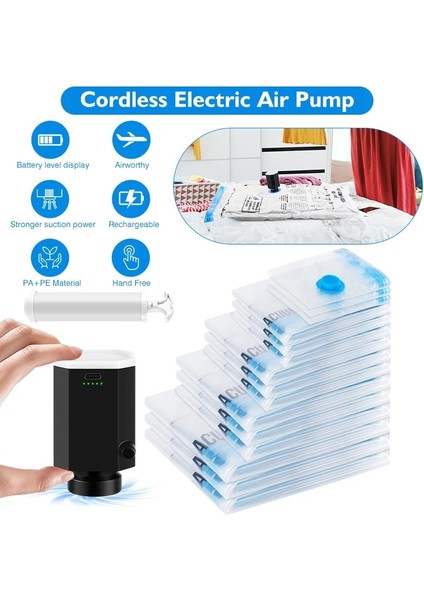 Sadece 18 Torba Combo Vakum Saklama Çantası Elbise Saklama Çantası Katlanır Sıkıştırılmış Organizatör Space Saver Seyahat Mühür Paketi Yatak Yastıklar Havlu (Yurt Dışından) fiyatları