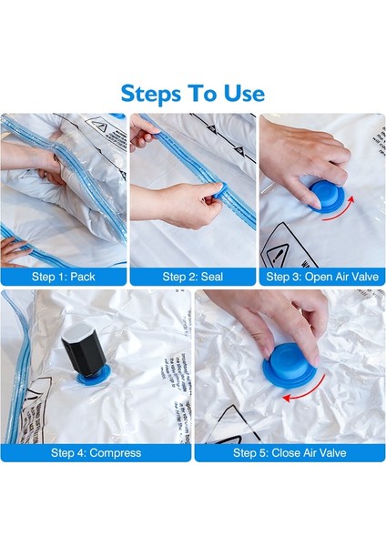 Sadece 18 Torba Combo Vakum Saklama Çantası Elbise Saklama Çantası Katlanır Sıkıştırılmış Organizatör Space Saver Seyahat Mühür Paketi Yatak Yastıklar Havlu (Yurt Dışından) fırsatları