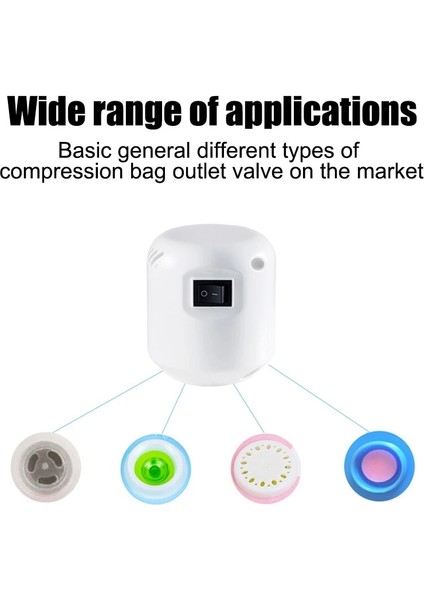 1 Adet 110V Pompa 55W Güçlü Vakum Pompası Vakum Torbası Giysi Saklama Çantası Katlanır Sıkıştırılmış Elektrikli Mühürleyen Makinesi Space Saver Seyahat Organizatör (Yurt Dışından) fiyatları