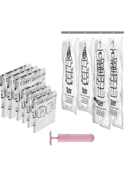 67X90 cm 5 Adet Asılı Saklama Torbaları Uzay Tasarruflu Vakum Sızdırmazlık Organizatör Askı ile Ev Dolapları Dolap Tozluk Giysileri Depolamak Için (Yurt Dışından) modelleri