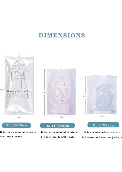 67X110 cm 1 Adet Kalınlaşmak Asılı Organizatör Vakum Saklama Çantası, Yerden Tasarruflu Dolap Ev Organizasyonu ve Depolama Malzemeleri, Giysi Saklamak Için (Yurt Dışından) fırsatları