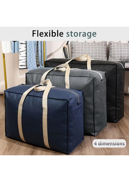 Siyah S Mükemmel Giysi Saklama Çantası Genişletme Kolu Yorgan Saklama Çantası Yerden Tasarruf Yorgan Depolama Katlanabilir Yatak Odası Depolama Kılıfı (Yurt Dışından) fırsatları