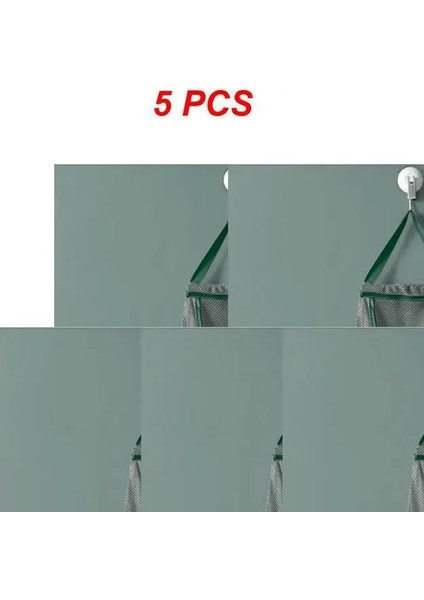 Stil A 5 Adet 1 ~ 10 Adet Sebze Şık Dayanıklı Çok Fonksiyonlu Yenilikçi Yeniden Kullanılabilir Meyve Asılı Çanta Asılı Verimli Yer Tasarrufu (Yurt Dışından)