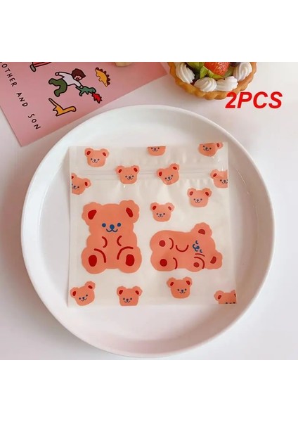 Stil K 2 Adet 2 Adet Uygun Atıştırmalık Saklama 13.5*13.5cm Seçilen Malzemeler Yer Kaplamaz Sıkıca Mühürlü Taşıması Kolay Plastik 4.2g (Yurt Dışından) fırsatları