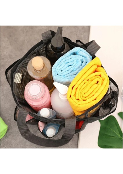 Stil B 2 Adet 1/2 Adet Taşınabilir Duş Saklama Çantası Çabuk Kuruyan Örgü Duş Çanta Örgü Duş Caddy Tote Banyolar Için Yerden Tasarruf ve Hafif (Yurt Dışından) indirimleri