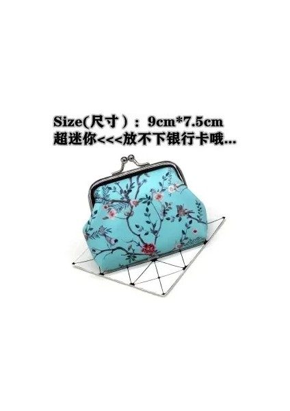 35 9 cm x 7.5 cm Büyükanne Çanta Kadın Cüzdan Mini Cüzdan Için Toka Küçük Kart Sahipleri Kadın Kısa Para Çantaları Bozuk Para Cüzdanı Uzay Tasarrufu Organizatör (Yurt Dışından)