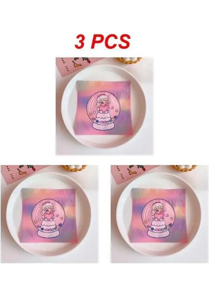 Stil G 3 Adet 1~5 Adet Gıda Saklama Düzenleyici 13.5*13.5cm Seçilen Malzemeler Yaratıcı ve Sevimli Yer Kaplamaz Taşıması Kolay Plastik 4.2g (Yurt Dışından)