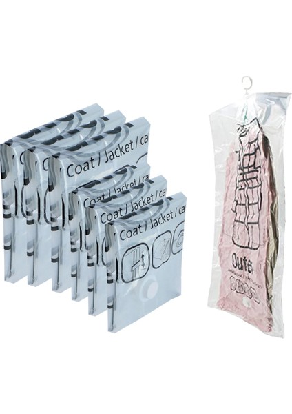 3 Orta ve Pompalı Askılı Dolap Vakum Saklama Torbaları Orta ve Büyük Boyutlu Organizatör Yerden Tasarruf Dolap Sıkıştırılmış Askı Elbise Organizasyonu (Yurt Dışından) fiyatları