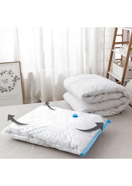 70X110CM-ORTA Büyük Boy Yeniden Kullanılabilir Vakumlu Saklama Torbaları Katlanır Sıkıştırılmış Yerden Tasarruflu Seyahat Mühür Paket Organizatörleri Havlu Kumaş Battaniye (Yurt Dışından) fırsatları