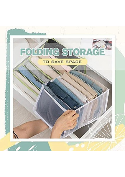 12X32X12 Beyaz 7 Dolap Depolama Rafı Katlanabilir Depolama Sepeti Yatak Odası Yurdu Taşınabilir Saklama Kabı Yerden Tasarruf Ev Aksesuarları Araçları (Yurt Dışından) fırsatları