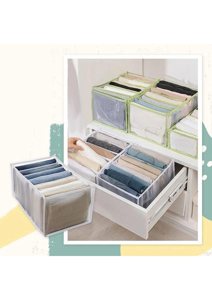 12X32X12 Beyaz 7 Dolap Depolama Rafı Katlanabilir Depolama Sepeti Yatak Odası Yurdu Taşınabilir Saklama Kabı Yerden Tasarruf Ev Aksesuarları Araçları (Yurt Dışından) indirimleri