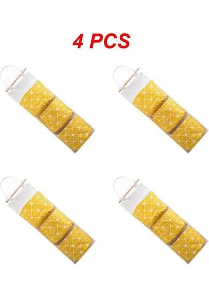 Stil B 4 Adet 1 ~ 5 Adet Cepler Pamuk Asılan Saklama Çantası Su Geçirmez Iç Çamaşırı Çorap Organizatör Yerden Tasarruf Kozmetik Makyaj Kutusu Raf Çeşitli Eşyalar (Yurt Dışından)