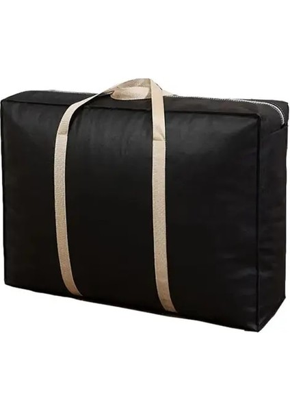 Siyah L Mükemmel Giysi Saklama Çantası Genişletme Kolu Yorgan Saklama Çantası Yerden Tasarruf Yorgan Saklama Katlanabilir Yatak Odası Depolama Kese (Yurt Dışından)