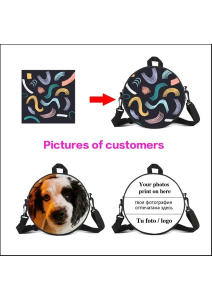 BACKPACK24 23X23X7CM Unicorn Baskı Kız Mini Yuvarlak Messenger Çanta Okul Evren Uzay Anaokulu Sırt Çantası Bebek Açık Seyahat Omuz Sırt Çantası (Yurt Dışından) fiyatları