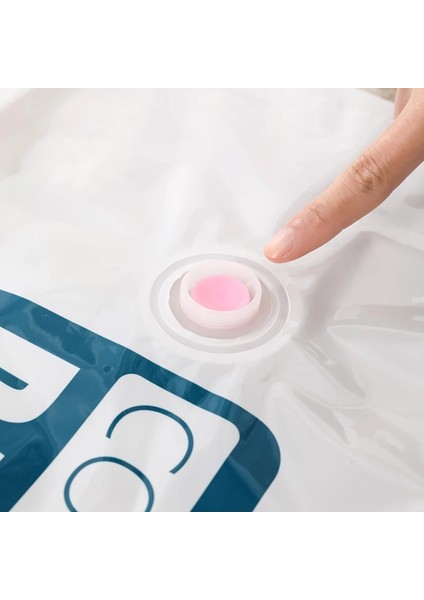 S - 1 Adet 1 Adet Yeniden Kullanılabilir Vakum Sıkıştırma Torbası Seyahat Saklama Çantası Yorgan Yatak Battaniye Elbise Büyük Boy Ev Düzenleyici Uzay Tasarrufu (Yurt Dışından) fırsatları