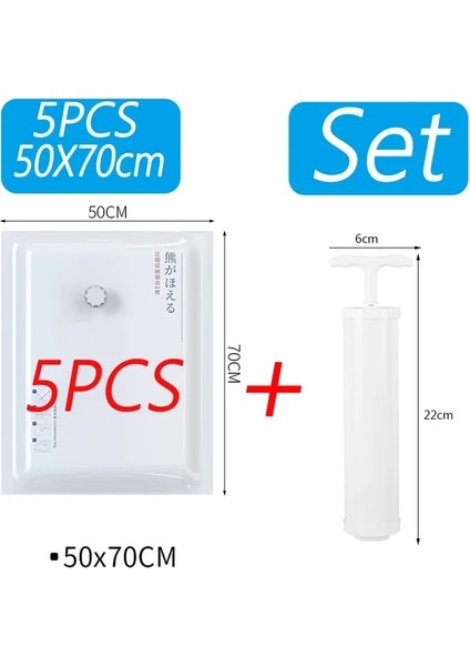 Derin Mavi Vakum Saklama Torbaları Sıkıştırılmış Çanta Elektrikli Pompa Yerden Tasarruf Sıkıştırma Seyahat Mühür Organizatör Giysi Yastıklar Yatak Dolap (Yurt Dışından)