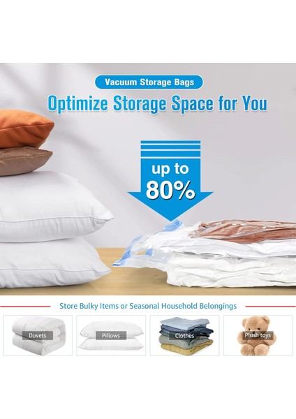 50 x 70 cm 1 Adet 1 Adet Vakum Saklama Torbaları Space Saver Vakumlu Mühür Çanta Yorgan Elbise Havlu Yastık Yatak Battaniye Depolama Sızdırmaz (Yurt Dışından) modelleri