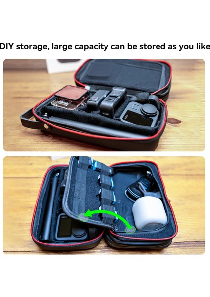 Eski Model Telesin Su Geçirmez Taşıma Ayarlanabilir Uzay Çantası Pu Gopro Hero 12 11 10 9 8 7 6 INSTA360 Dji Osmo Aksiyon Aksesuarları Çanta (Yurt Dışından) fırsatları