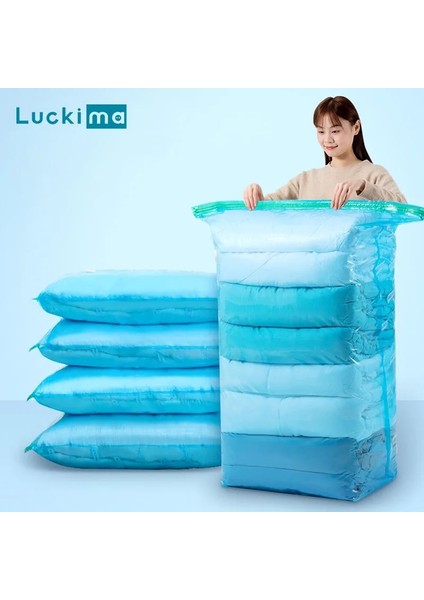 50X70X30CM Çanta 1 Parça Vakum Torbası Ev Düzenleyici Giysi Saklama Torbaları El Sıkıştırılmış Sızdırmazlık Paketi Uzay Tasarrufu Ev Seyahat Giyim Sıkıştırma (Yurt Dışından) fiyatları