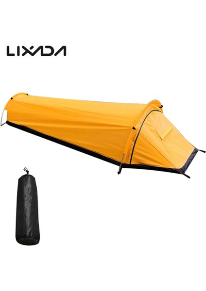 Sadece Zemin Örtüsü Kamp Tek Kişilik Çadır Ultralight Kompakt Açık Hava Uyku Tulumu Çadır Daha Büyük Uzay Su Geçirmez Uyku Tulumu Örtüsü Yürüyüş Için (Yurt Dışından) fiyatları