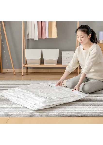 50X70 cm 3191 Vakum Poşeti Giysi Yastık Yorgan Depolama Katlanır Sıkıştırılmış Organizatör Seyahat Yerden Tasarruf Mühür Paketi (Yurt Dışından) indirimleri