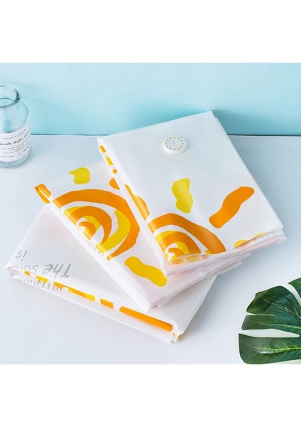 120X100CM Vakum Saklama Torbası Sıkıştırma Torbası Ev Gardırop Elbise Bitirme Depolama Kalınlaşmış Mühürlü Uzay Tasarrufu Vakum Aletine Gerek Yok (Yurt Dışından) fırsatları