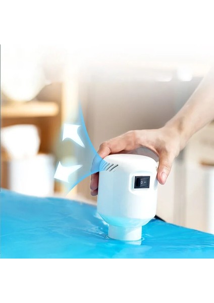 G Set 55W Elektrikli Hava Vakum Pompası Giysi Saklama Çantası Ev Düzenleyici Seyahat Space Saver Mühürleyen Ambalaj Poşetleri 220V Makine (Yurt Dışından) modelleri