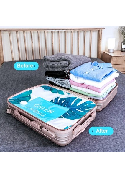 40X60 cm 8 Parça Giysi Saklama Torbası Vakum Torbası Yerden Tasarruf Mühür Sıkıştırılmış Çanta Paketi Ev Organizatör Yatak Odası Seyahat Için Vakum Pompası Gerekir (Yurt Dışından) indirimleri