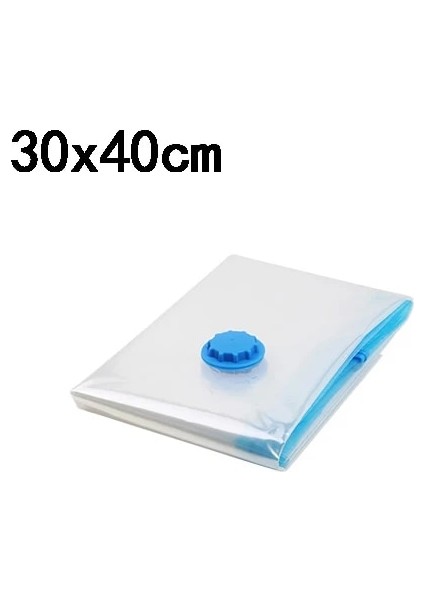 30X40CM Vakum Torbaları Giysi Saklama Için Sıkıştırma Çantası Ev Düzenleyici Şeffaf Sınır Mühür Sıkıştırılmış Seyahat Yerden Tasarruf Çantası (Yurt Dışından)
