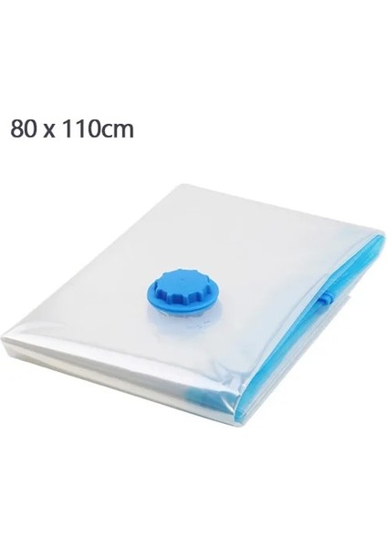 1 Adet 80X110 cm Vakum Poşeti Saklama Çantası Giysi Mühür Sıkıştırılmış Seyahat Space Saver Çanta Pompalı Ev Depolama Organizatör (Yurt Dışından)