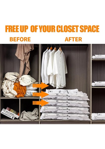 80X60CM 6 Adet 1/6/12 Adet Vakum Poşeti Depolama Şeffaf Vakum Poşeti Giysi Organizatör Mühür Sıkıştırılmış Seyahat Yerden Tasarruf Sağlayan Çanta Paketi (Yurt Dışından) modelleri